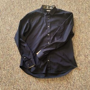 Host Pick! Men’s Burberry Brit Black Dress Shirt